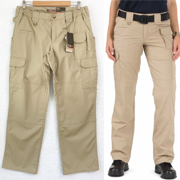 5.11 Tactical Taclite Ripstop Pant in Khaki Sz 14R - Picture 1 of 16